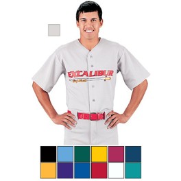 Pro Polyester Full Button Baseball Jersey