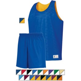 Mini Mesh Reversible Basketball Set