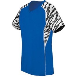 High Five Evolution Print V-Neck Soccer Jersey