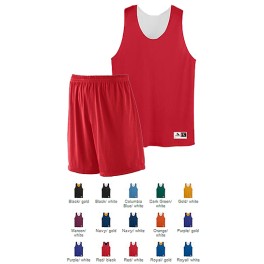 Tricot Mesh Reversible Basketball Uniform