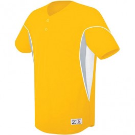 High Five Ellipse Two Button Baseball Jersey